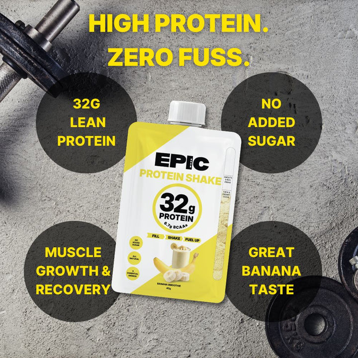 EPICMODE Protein Shake Pouch (Banana Smoothie)